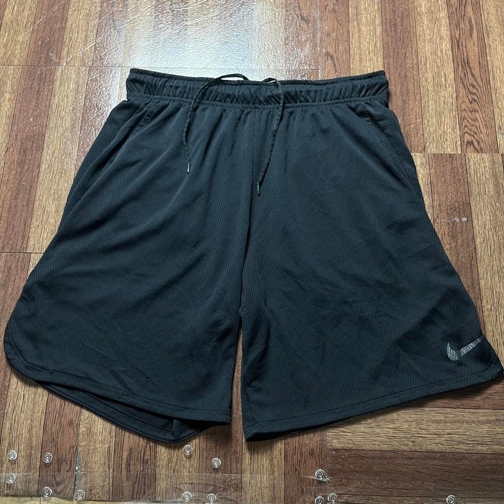 Nike Black Dri-Fit Tech Retro Running Train Shorts Large